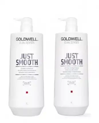 Goldwell Dualsenses Just Smooth Shampoo & Conditioner Duo (2 x 1000ml)